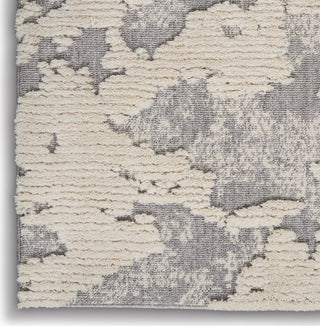 Nourison Textured Contemporary TEC01 Ivory/Grey Area Rug