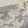 Nourison Textured Contemporary TEC01 Ivory/Grey Area Rug