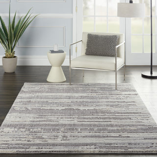 Nourison Textured Contemporary TEC02 Grey/Ivory Area Rug