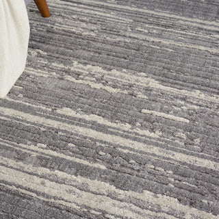 Nourison Textured Contemporary TEC02 Grey/Ivory Area Rug