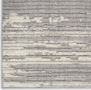 Nourison Textured Contemporary TEC02 Grey/Ivory Area Rug