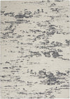 Nourison Textured Contemporary TEC03 Ivory Blue Area Rug