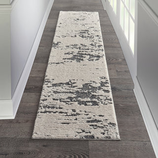 Nourison Textured Contemporary TEC03 Ivory Blue Area Rug