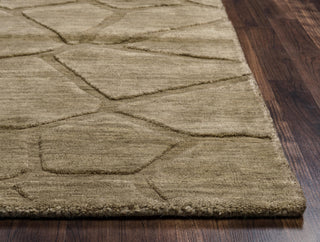 Rizzy Technique TC8269 Brown Area Rug Detail Image