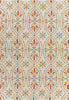 Chandra Terra TER-35100 Cream/Yellow/Grey/Orange Area Rug main image