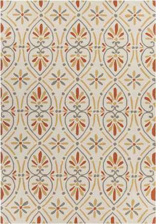 Chandra Terra TER-35100 Cream/Yellow/Grey/Orange Area Rug main image