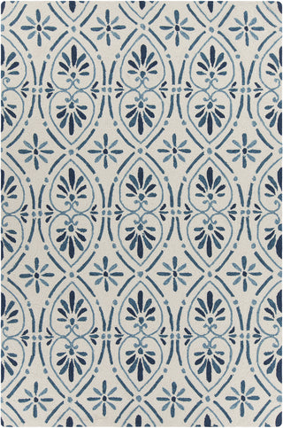 Chandra Terra TER-35102 Cream/Blue Area Rug main image