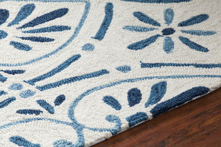 Chandra Terra TER-35102 Cream/Blue Area Rug Detail