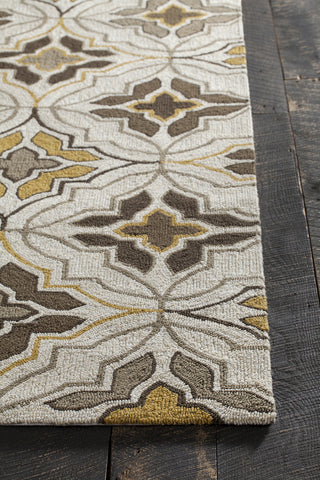 Chandra Terra TER-35103 Area Rug Corner Shot Feature