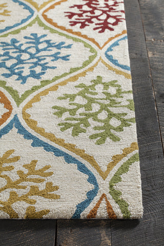 Chandra Terra TER-35105 Area Rug Corner Shot Feature