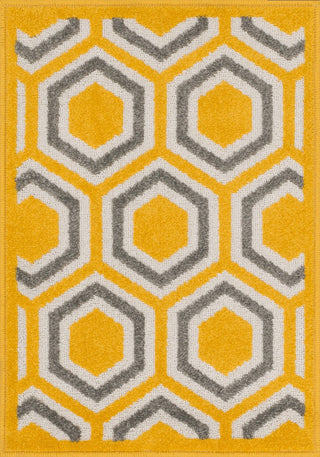 Loloi Terrace HTC01 Lemon / Grey Area Rug Main