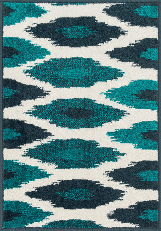 Loloi Terrace HTC03 Ivory / Peacock Area Rug main image