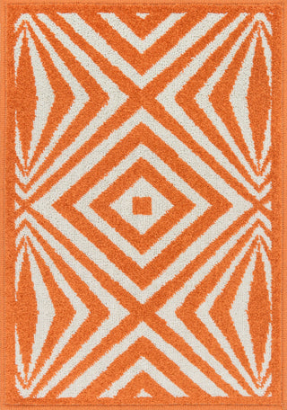 Loloi Terrace HTC04 Ivory / Orange Area Rug Main