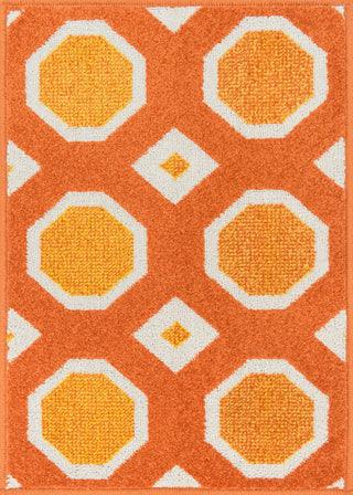 Loloi Terrace HTC07 Orange / Ivory Area Rug Main