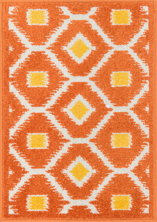 Loloi Terrace HTC08 Orange / Lemon Area Rug Main