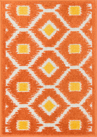 Loloi Terrace HTC08 Orange / Lemon Area Rug main image