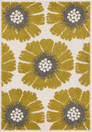 Loloi Terrace HTC16 Ivory / Citron Area Rug Main