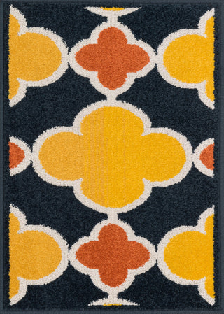 Loloi Terrace HTC19 Navy / Lemon Area Rug main image