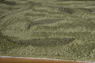 Momeni Terrace TE-06 Green Area Rug Closeup