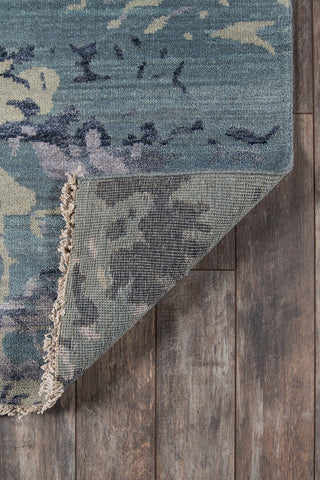 Momeni Terra TER-1 Blue Area Rug Room Scene Feature