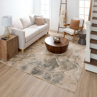 Karastan Echo Tesoro Cream Area Rug Corner Image