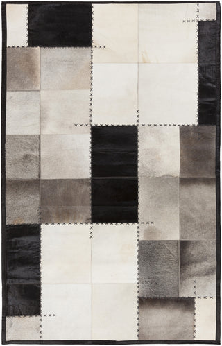 Surya Texas TEX-8002 Black Area Rug by Papilio 5' x 8'