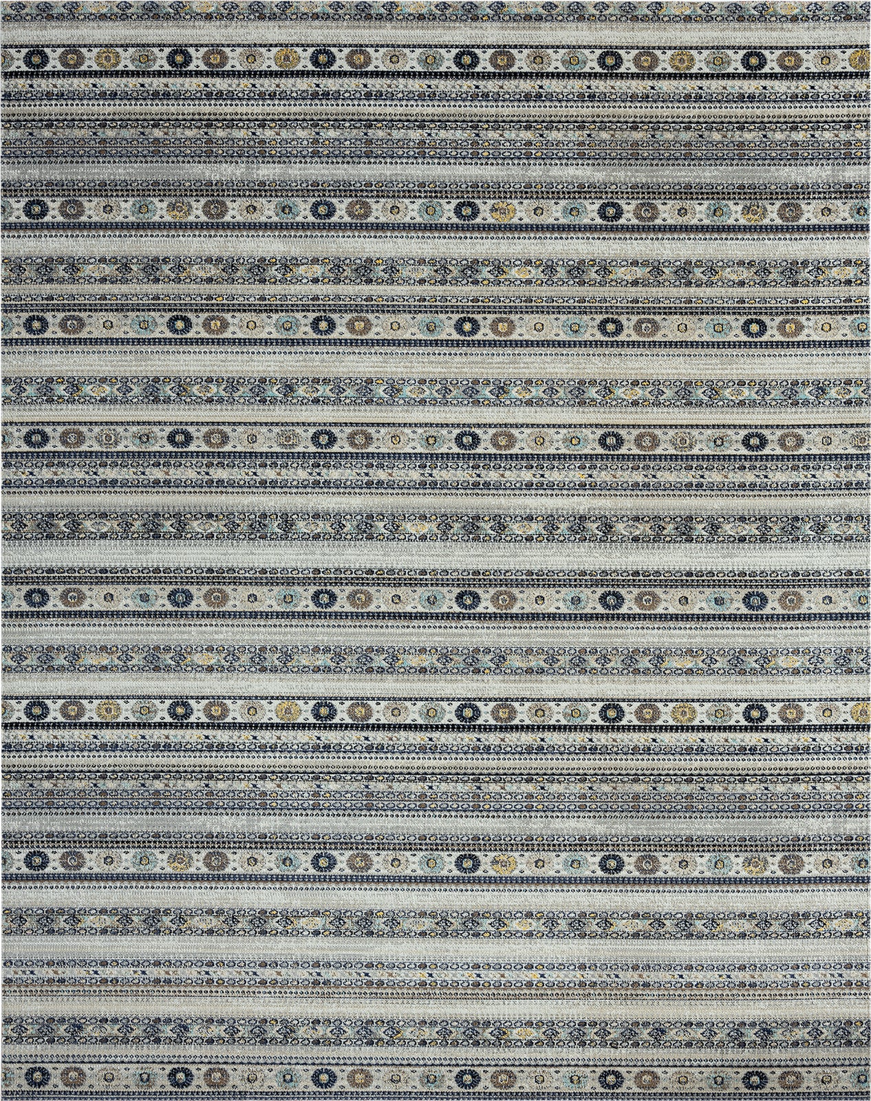 N Natori 24-SEVEN TF-977 Le Souk Blue/Grey Area Rug main image