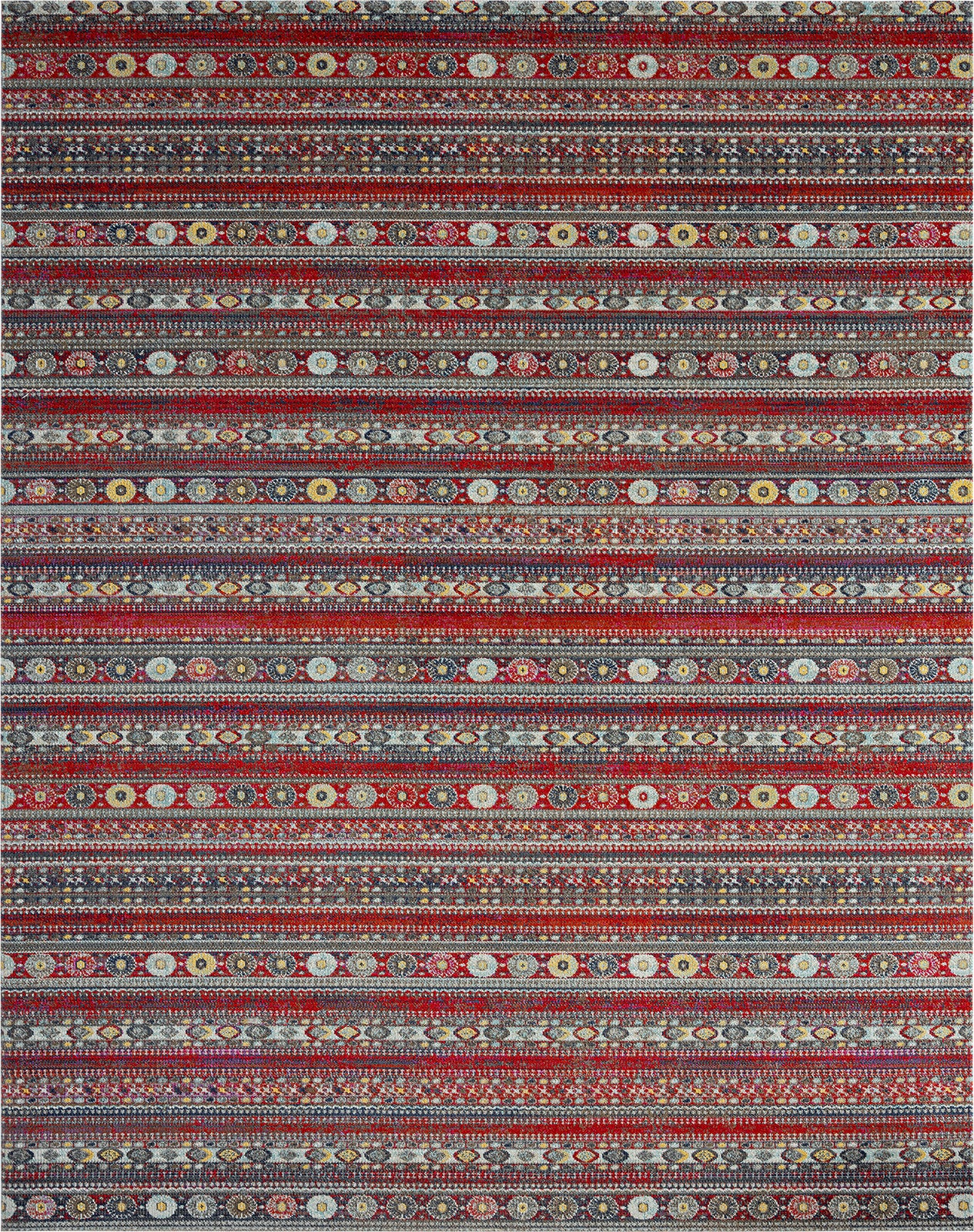 N Natori 24-SEVEN TF-978 Le Souk Red Area Rug main image