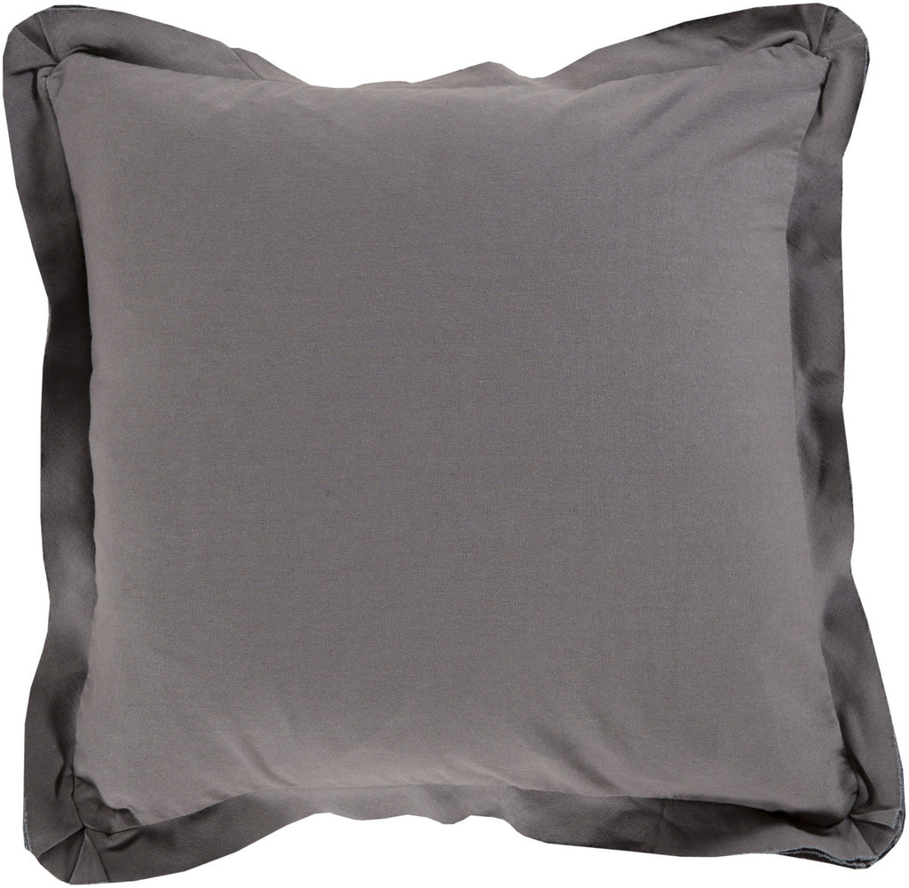 Surya Triple Flange Simple Sophistication TF-001 Pillow 18 X 18 X 4 Poly filled