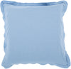 Surya Triple Flange Simple Sophistication TF-002 Pillow 18 X 18 X 4 Poly filled