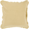 Surya Triple Flange Simple Sophistication TF-004 Pillow 18 X 18 X 4 Down filled
