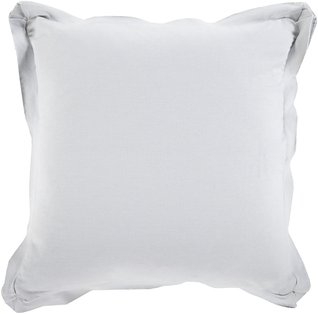 Surya Triple Flange Simple Sophistication TF-011 Pillow 18 X 18 X 4 Poly filled