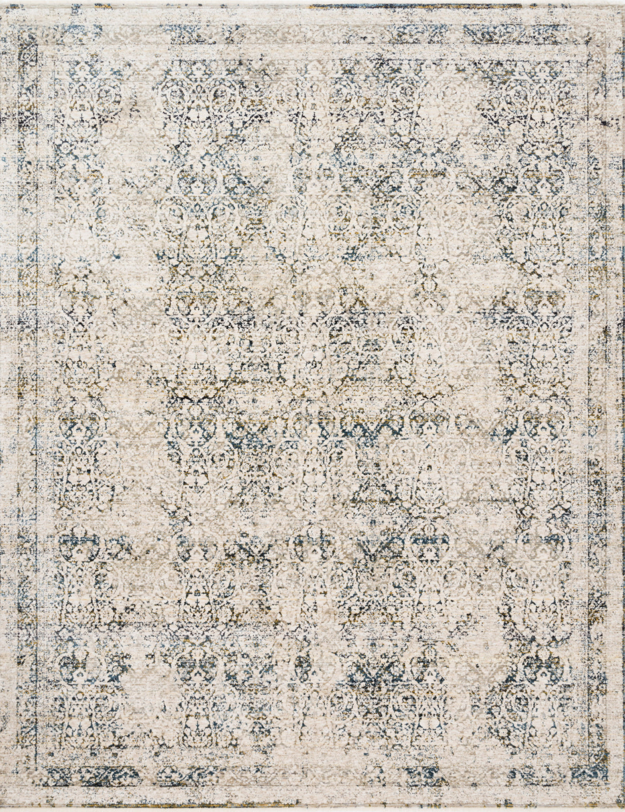 Loloi Theia THE-01 Natural/Ocean Area Rug – Incredible Rugs and Decor