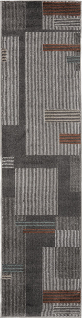 Nourison Thalia THL02 Grey Multicolor Area Rug Main Image