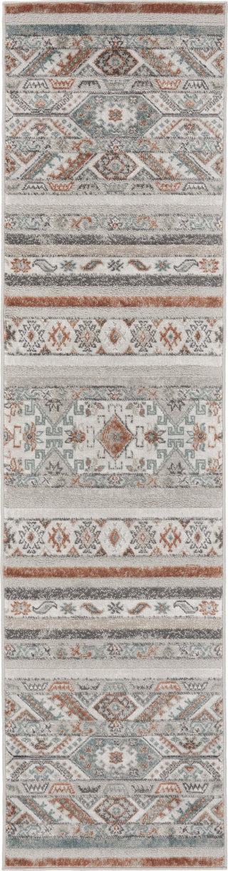 Nourison Thalia THL03 Grey Multicolor Area Rug Main Image