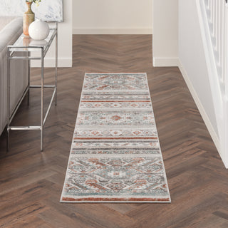 Nourison Thalia THL03 Grey Multicolor Area Rug Main Image