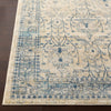 Surya Tharunaya THN-1002 Navy Teal Silver Gray Medium Saffron Cream Area Rug Detail Image