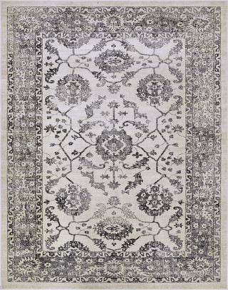 Surya Tharunaya THN-1018 Medium Gray Black Khaki Cream Area Rug Main Image 8 X 10