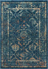 Surya Tharunaya THN-1021 Navy Teal Saffron Cream Burnt Orange Area Rug main image