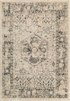 Surya Tharunaya THN-1027 Black Medium Gray Silver Khaki Cream Area Rug main image