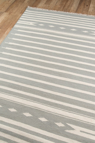 Momeni Thompson THO-1 Grey Area Rug by Erin Gates Corner Image