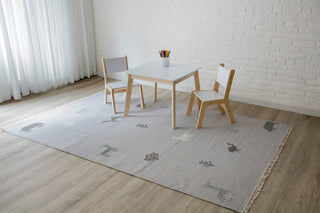 Momeni Thompson Porter Grey Area Rug by Erin Gates