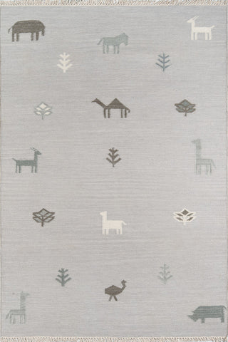 Momeni Thompson Porter Grey Area Rug by Erin Gates