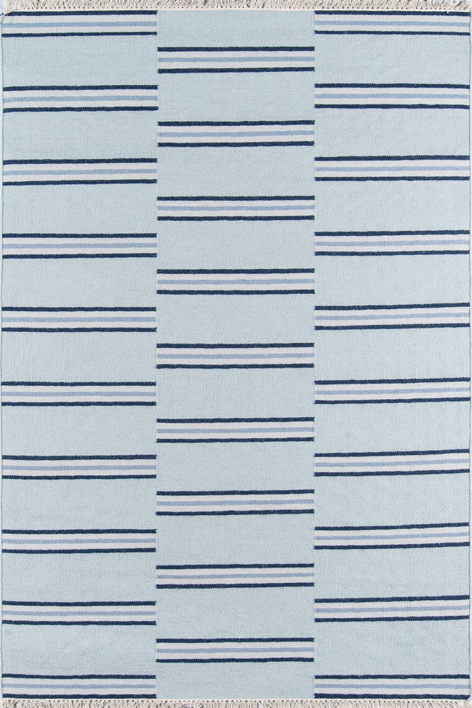 Momeni Thompson THO-5 Lblue Area Rug by Erin Gates