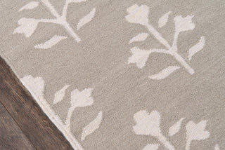 Momeni Thompson THO-6 Grey Area Rug by Erin Gates Close up