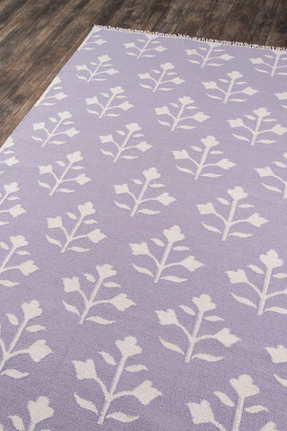 Momeni Thompson THO-6 Lilac Area Rug by Erin Gates Corner Image