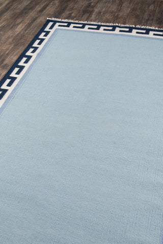 Momeni Thompson THO-8 Blue Area Rug by Erin Gates Corner Image