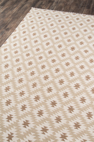 Momeni Thompson THO10 Beige Area Rug by Erin Gates Corner Image