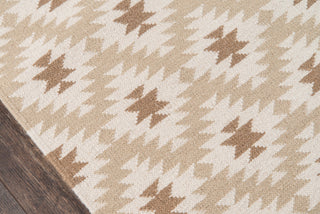 Momeni Thompson THO10 Beige Area Rug by Erin Gates Close up