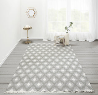 Momeni Thompson THO10 Grey Area Rug by Erin Gates